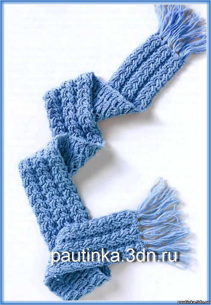 Вязание шарфов – легко связать, приятно носить
